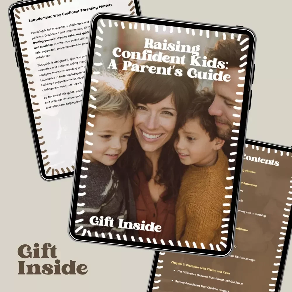 Raising Confident Kids: A Parent’s Guide | Confident Parenting Strategies eBook for Calm Communication, Discipline & Independence