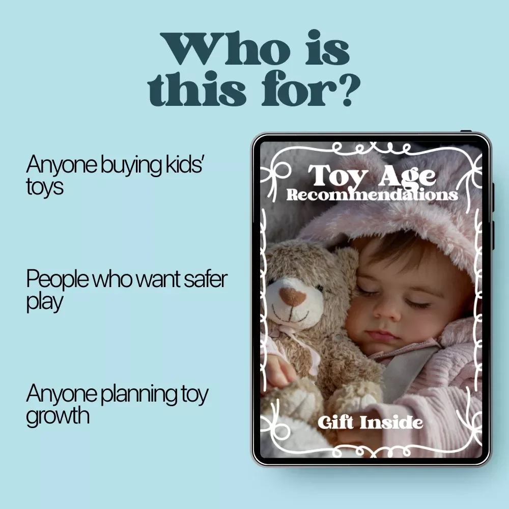 Toy Age Recommendations | Smart Parent Guide to Toys Age Recommendations | Printable eBook for Safe & Educational Play