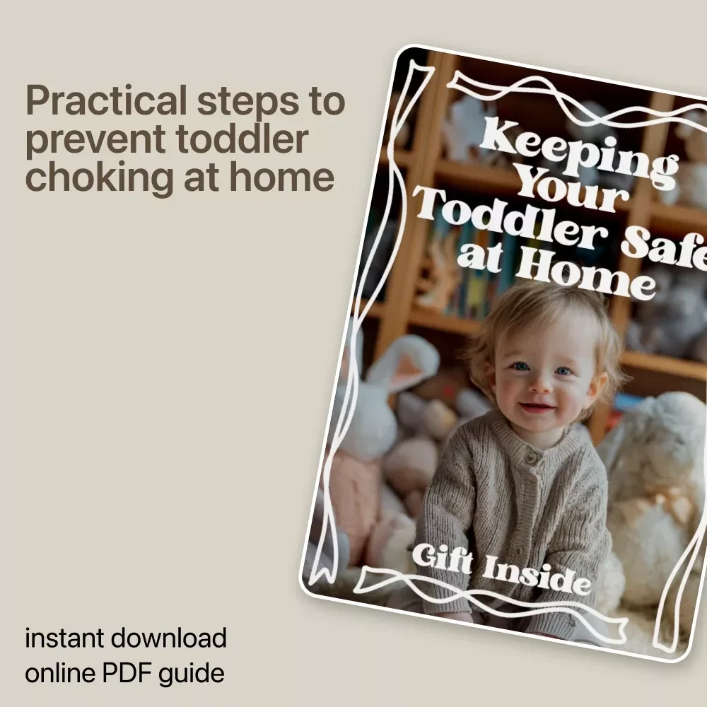 Keeping Your Toddler Safe at Home – Practical eBook for Parents on Toddler Choking Hazards at Home, Childproofing Guide, Everyday Safety Checklist