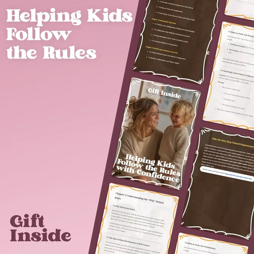 Helping Kids Follow the Rules with Confidence – A Practical Parenting Guide on how to help kids follow rules consistently