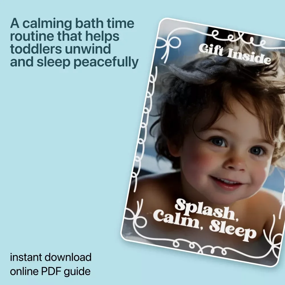 Splash, Calm, Sleep – A Gentle Bath Time Routine for Toddlers eBook | Calming Evening Rituals, Better Bedtime, Peaceful Nights Guide