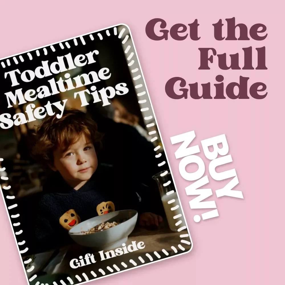 Toddler Mealtime Safety Tips – Practical Guide for toddler mealtime setup safety, Calm & Secure Eating at Home | Digital Download