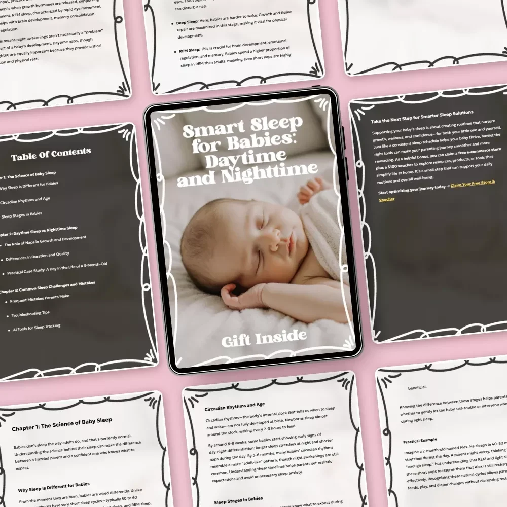 Smart Sleep for Babies: Daytime and Nighttime | Practical Guide to baby daytime sleep vs night sleep for New Parents