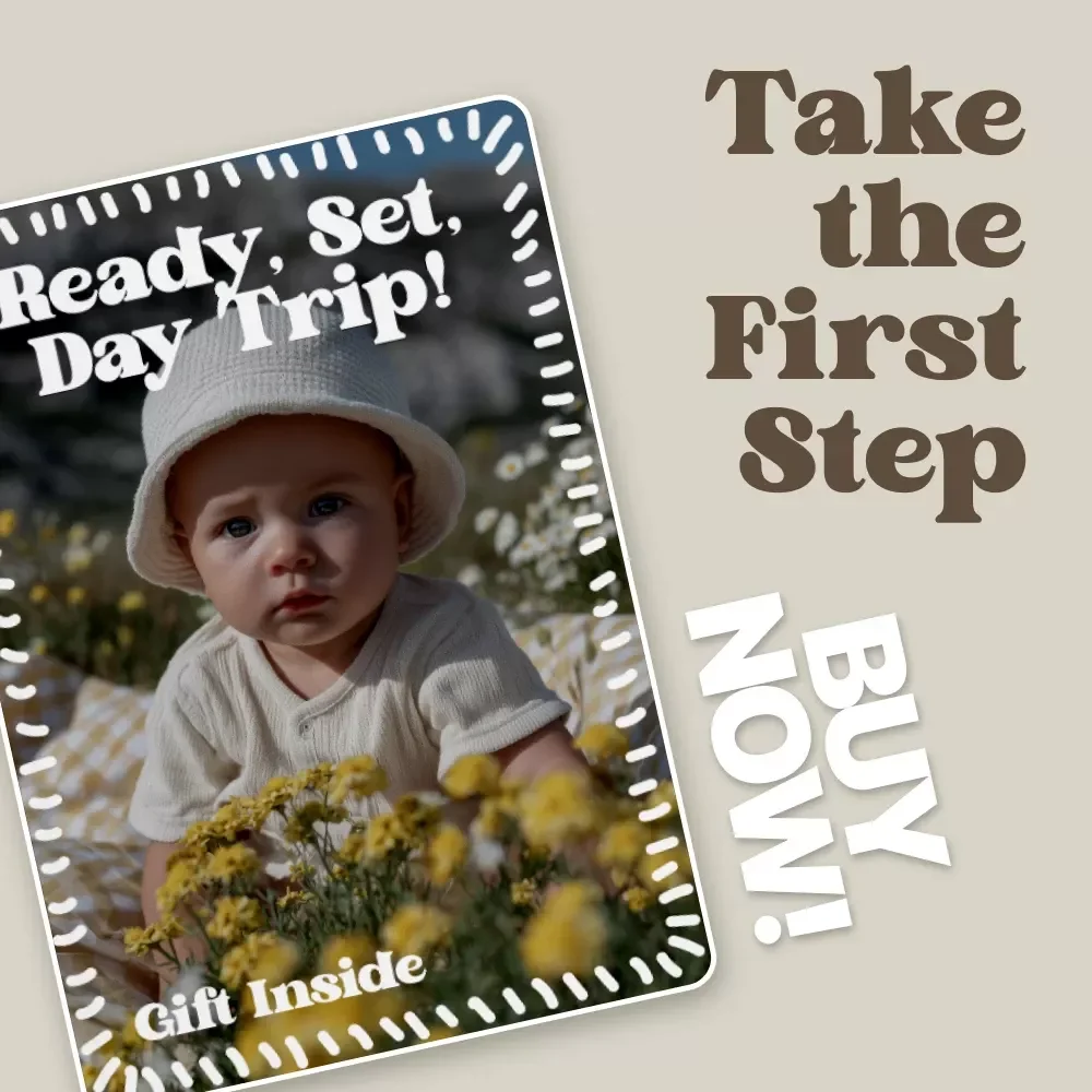 Ready, Set, Day Trip – Diaper Bag Essentials for Day Trips Checklist | Stress-Free Baby Outings Digital Download