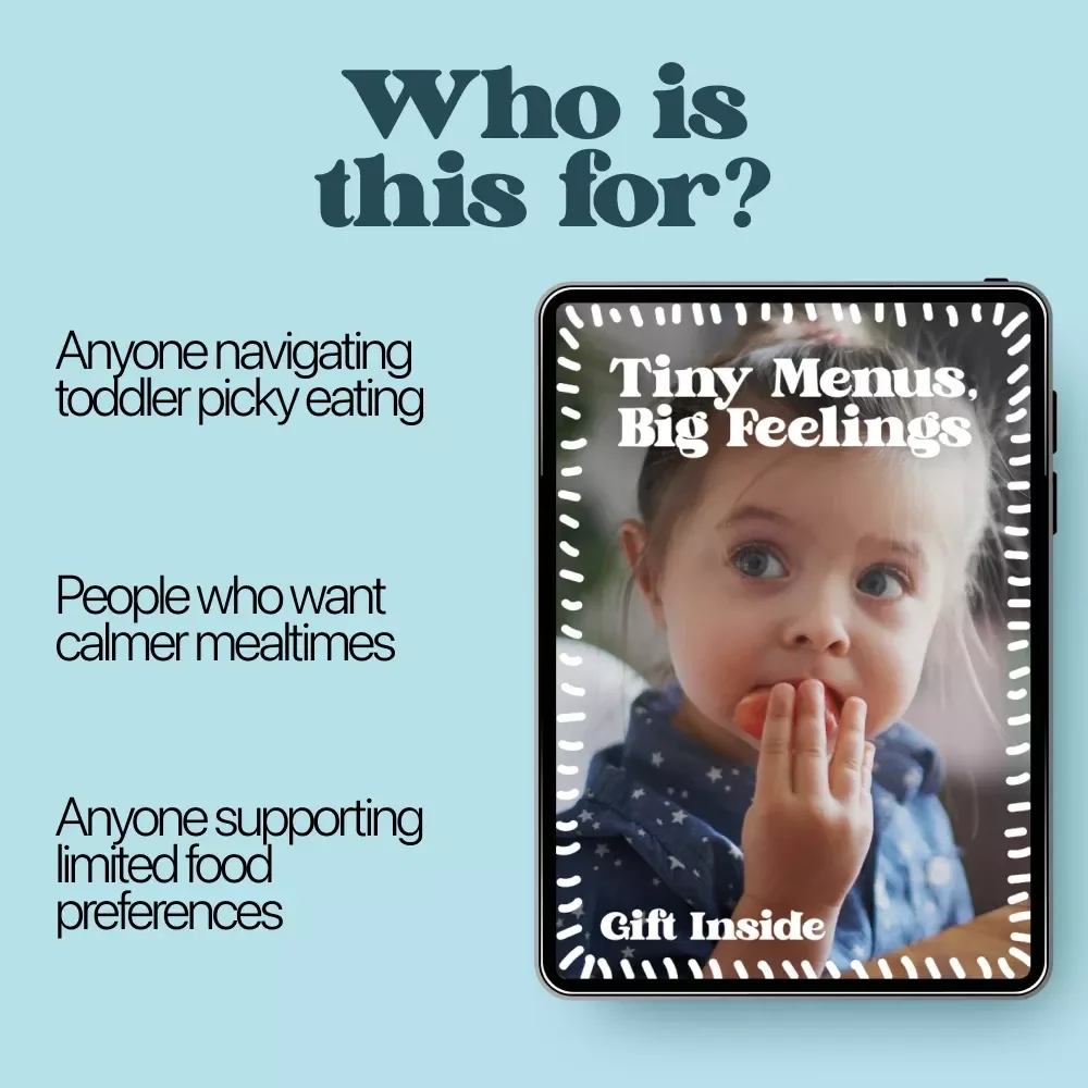 Tiny Menus, Big Feelings – A Gentle Guide for Toddler Limited Food Choices | Understanding Picky Eating Phases & Expanding Variety