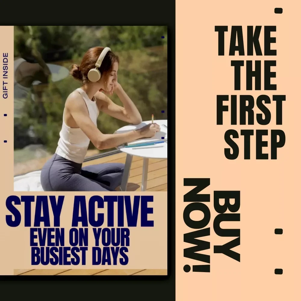 Stay Active Even on Your Busiest Days | Printable Checklist for an Active Lifestyle with Busy Schedule | Simple Daily Movement Planner