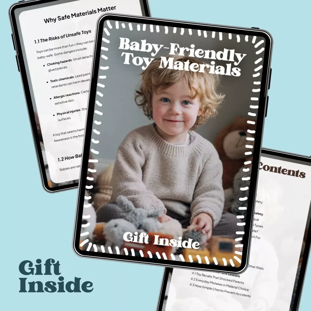 Baby-Friendly Toy Materials | Essential Ebook Guide to Safe Toy Materials for Babies, Non-Toxic Choices, Smart Parenting Download