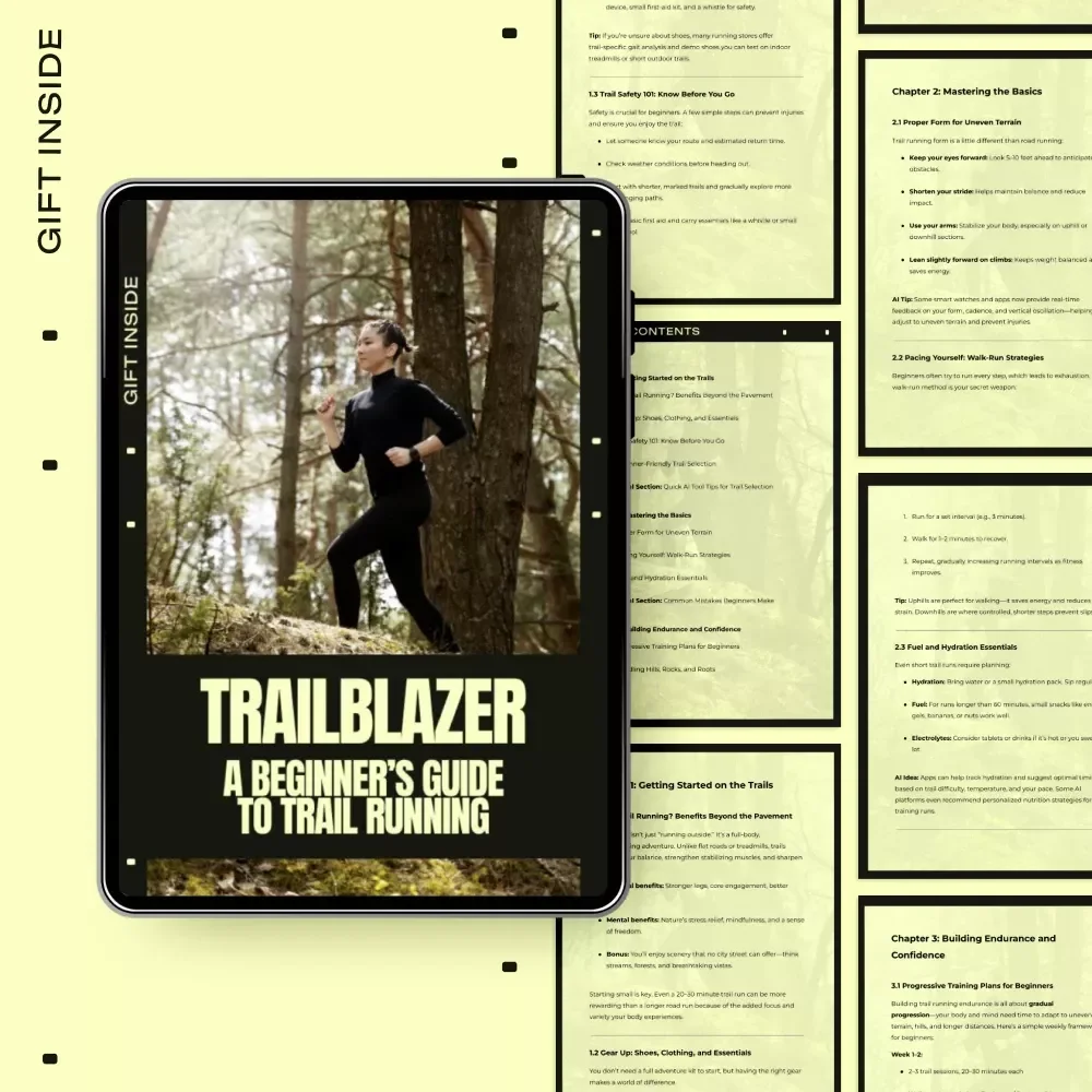 Trailblazer: A Beginner’s Guide to Trail Running | Step-by-Step Digital Guide with Trail Running Tips for Beginners