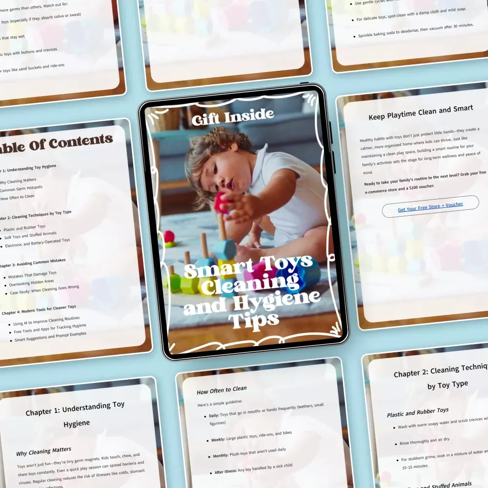 Smart Toys Cleaning and Hygiene Tips – Ultimate Digital Guide for Parents & Caregivers | Practical Toys Cleaning and Hygiene Tips Checklist
