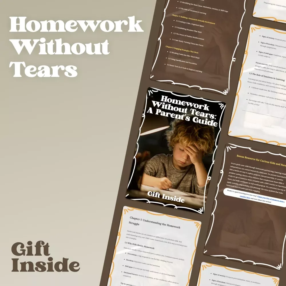 Homework Without Tears: A Parent’s Guide – How to Help Homework Reluctant Kids with Calm, Proven Strategies