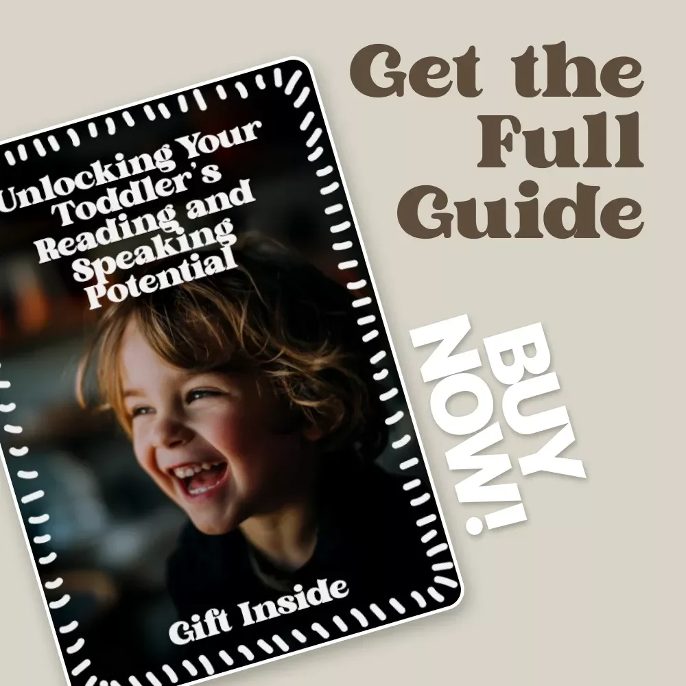 Unlocking Your Toddler’s Reading and Speaking Potential – A Practical Ebook for Building Healthy Toddler Reading and Talking Habits