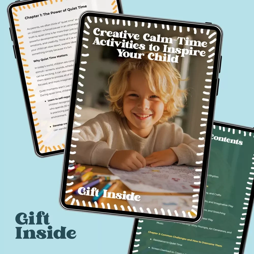Creative Calm-Time Activities to Inspire Your Child | A Practical Guide to Creative Quiet Time Activities for Kids | Screen-Free Calm, Focus & Imagination
