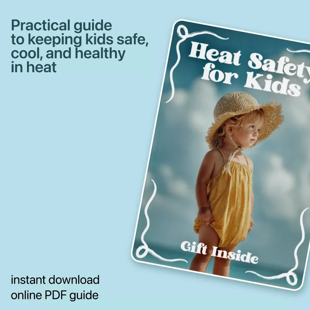 Heat Safety for Kids – Essential Ebook Guide for Parents, Caregivers & Teachers | Heat Safety for Kids Digital Download