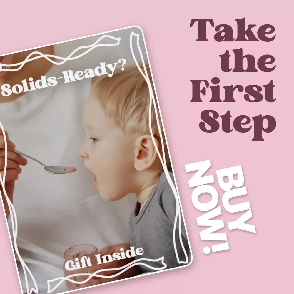 Solids-Ready | Baby Feeding Checklist for Signs Baby Ready for Solids | First Foods Readiness Guide