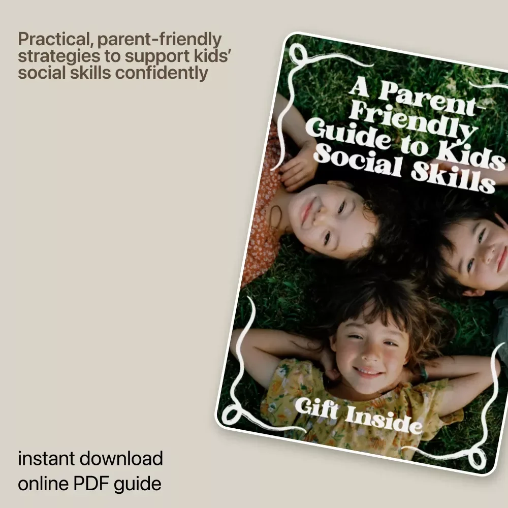 A Parent-Friendly Guide to Kids’ Social Skills | Practical Ebook for Everyday Confidence & Kids Social Skill Development Basics
