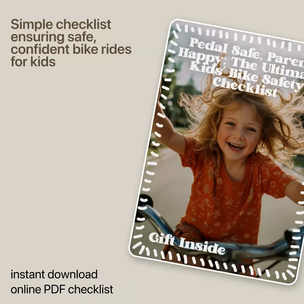 The Ultimate Kids’ Bike Safety Checklist | Bike Safety for Kids Printable | Parent-Approved Cycling Safety Guide