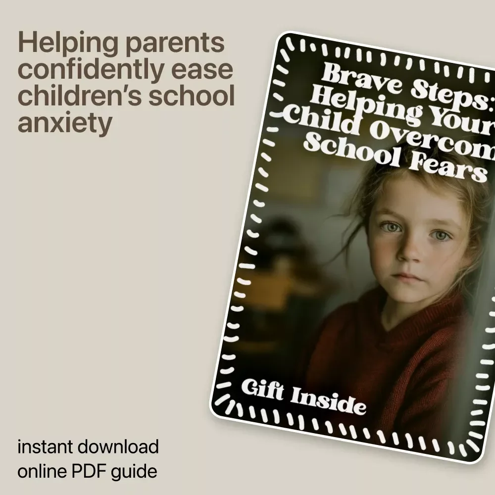 Brave Steps: Helping Your Child Overcome School Fears – Parent Guide for School Anxiety, Back-to-School Confidence, Emotional Support & Practical Strategies