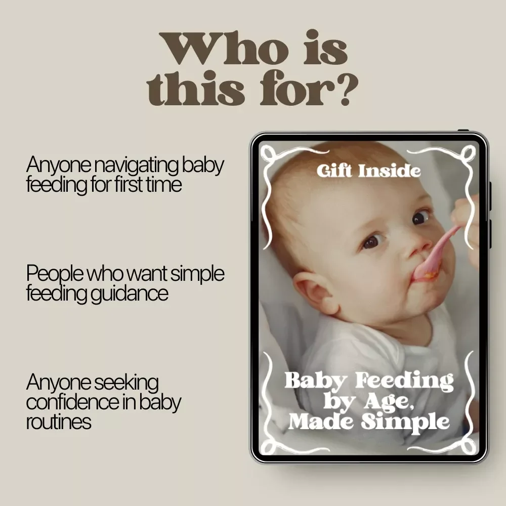 Baby Feeding by Age, Made Simple | Baby Feeding Schedule by Age Guide for New Parents, From Newborn to 12 Months