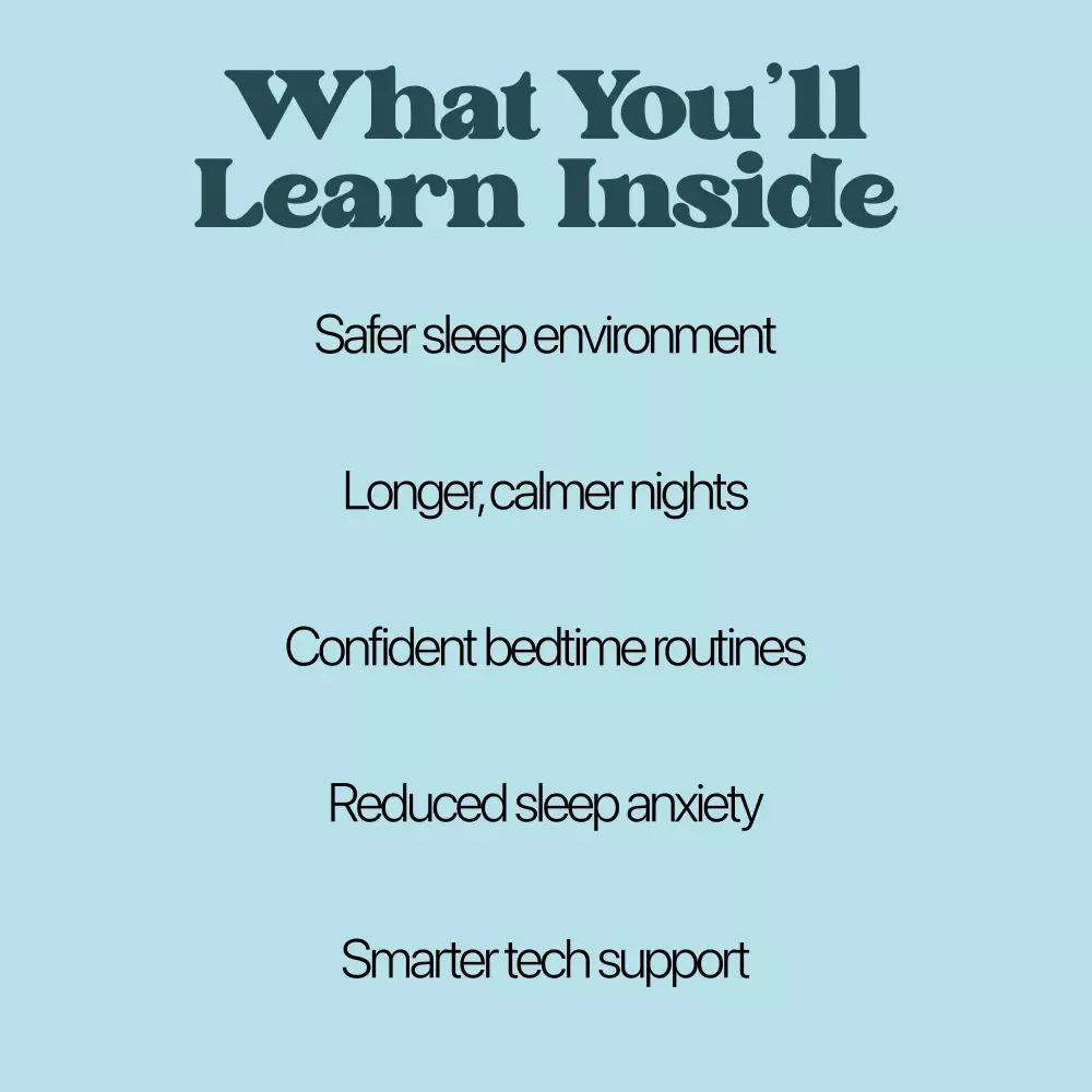 Peaceful Nights, Happy Days for Your Baby – Newborn Sleep eBook | Safe Sleep Routine for Newborns Guide for New Parents