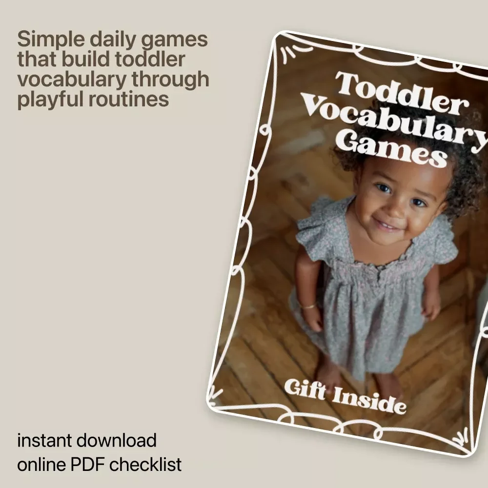 Toddler Vocabulary Games Checklist – Easy Daily Word Play for Speech Development, Fun Toddler Vocabulary Games at Home