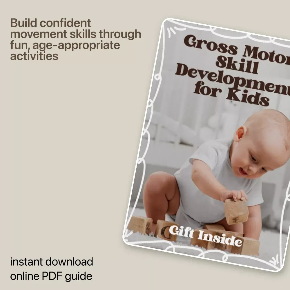 Gross Motor Skill Development for Kids | Practical Parenting Guide eBook for Building Strength, Balance, and Confident Movement