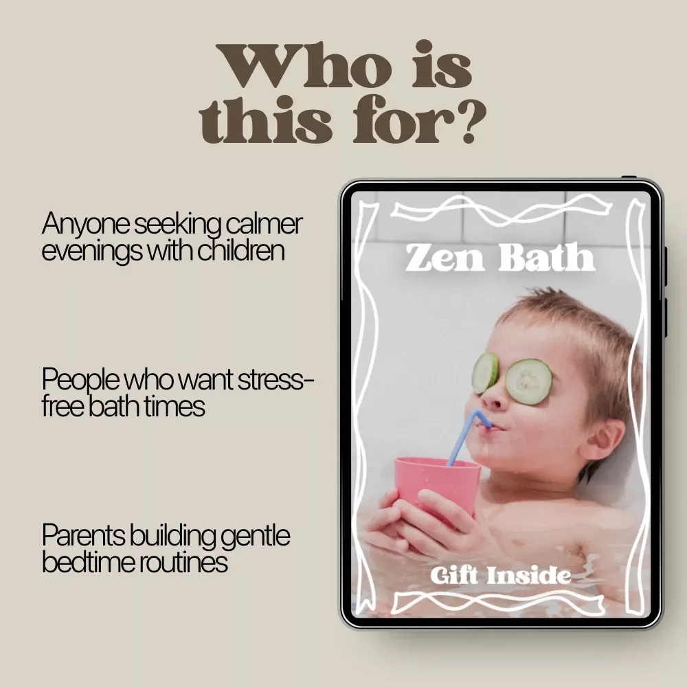 Zen Bath – Calming Bath Time Checklist for Kids | Bath Time Calming Ideas for Peaceful Bedtime Routines