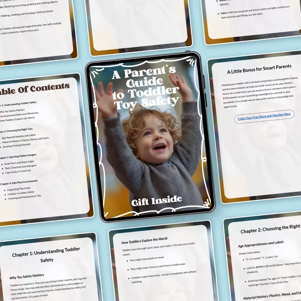 A Parent’s Guide to Toddler Toy Safety – Practical Ebook with Toddler Toy Safety Guidelines for Safe Play, Smart Toy Choices & Peace of Mind