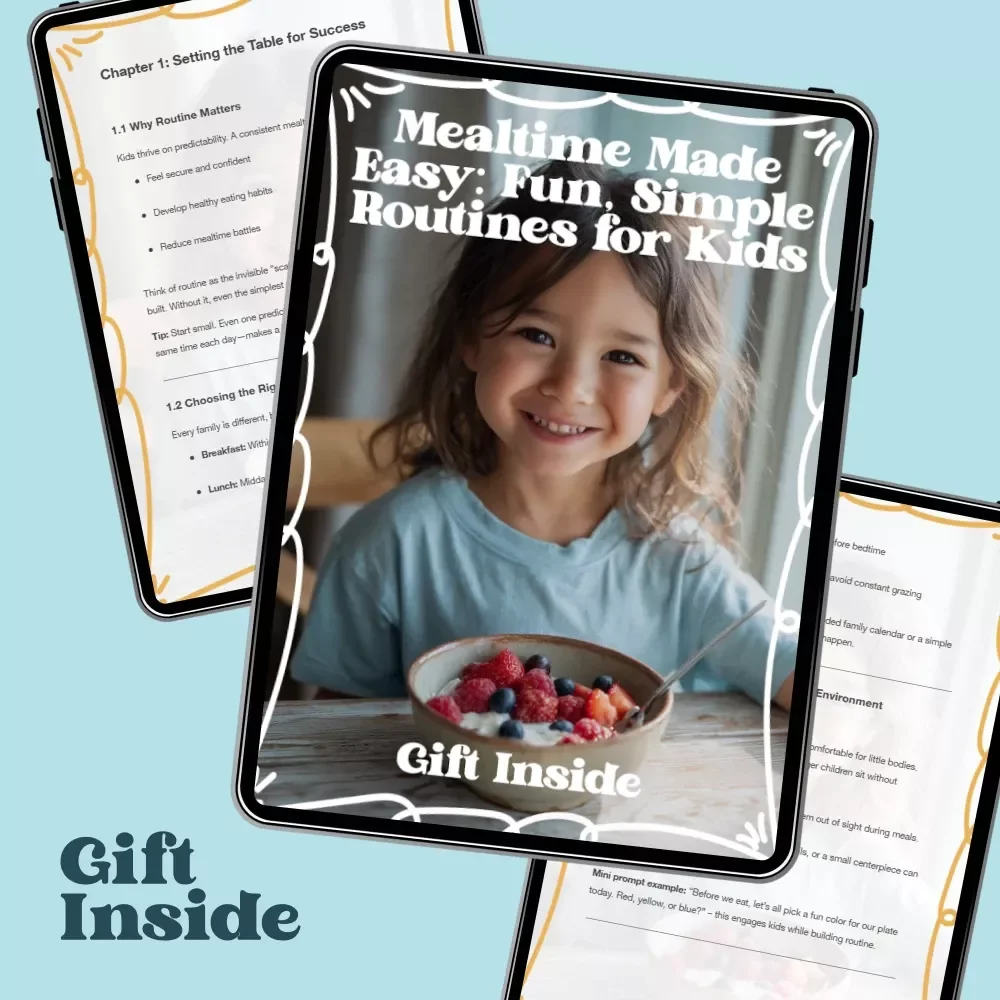 Mealtime Made Easy: Fun, Simple Routines for Kids – A Simple Mealtime Routine for Kids Guide for Stress-Free Family Meals