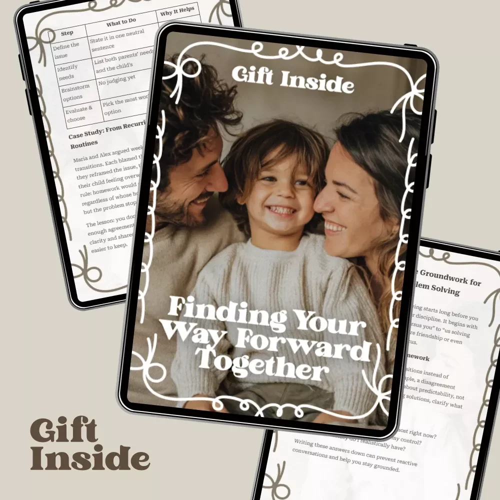 Finding Your Way Forward Together: Co-Parenting Problem Solving Tips Guide