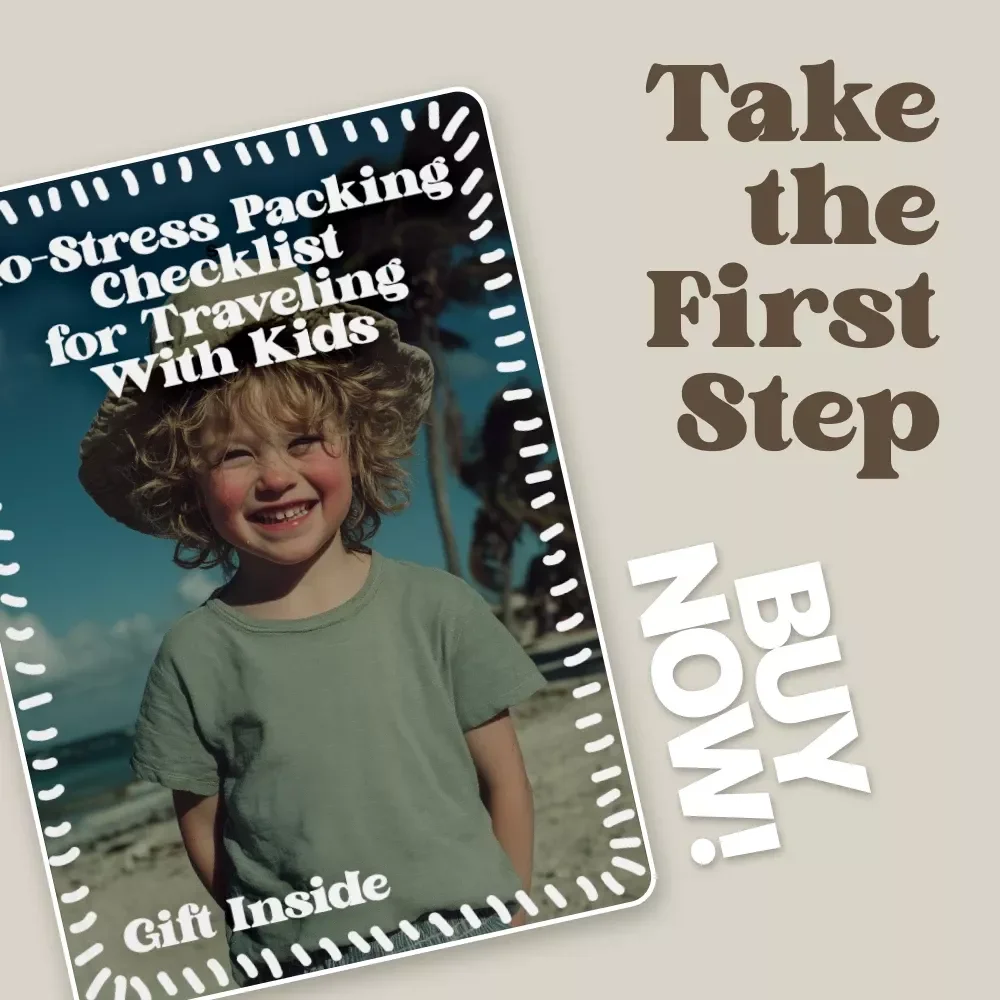No-Stress Packing Checklist for Traveling With Kids – Ultimate Family Travel Guide & Digital Download
