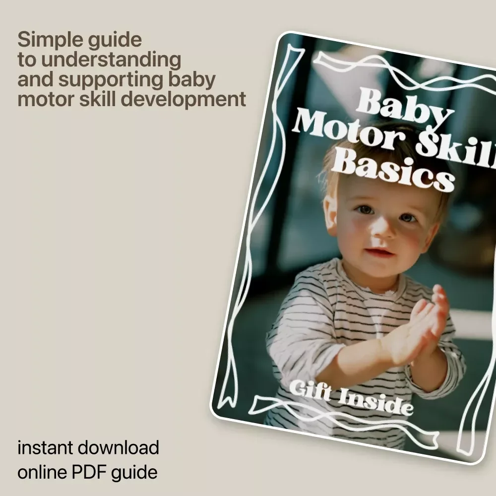 Baby Motor Skill Basics – Complete Baby Motor Skill Basics eBook for Parents, Month-by-Month Development Guide, Gross & Fine Motor Skills, Printable Activities & Checklists