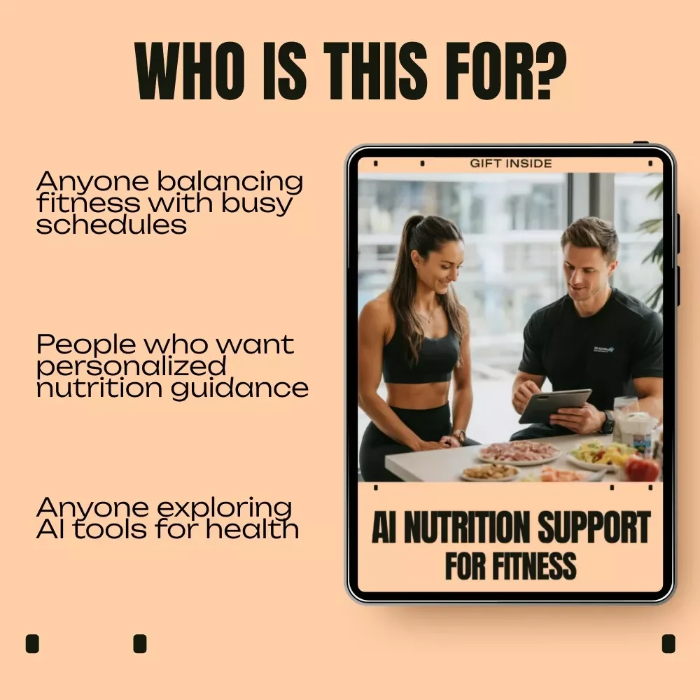 AI Nutrition Support for Fitness Guide | Smart AI Nutrition Support Fitness Planning | Digital Download for Personalized Meal & Training Optimization