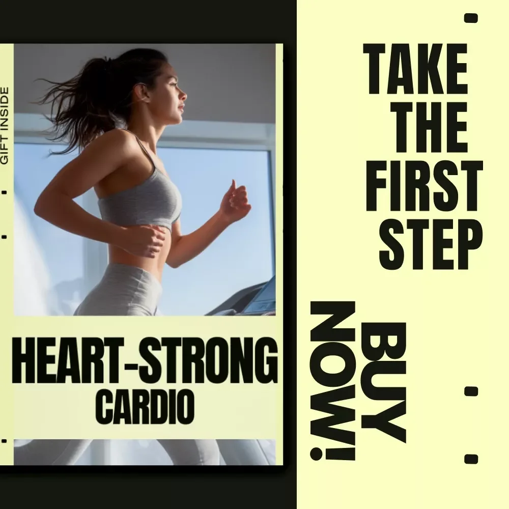 Heart-Strong Cardio – Heart Health Cardio Guide, Beginner-Friendly Cardio Routine, Low Impact Cardio Plan, Digital Fitness Download