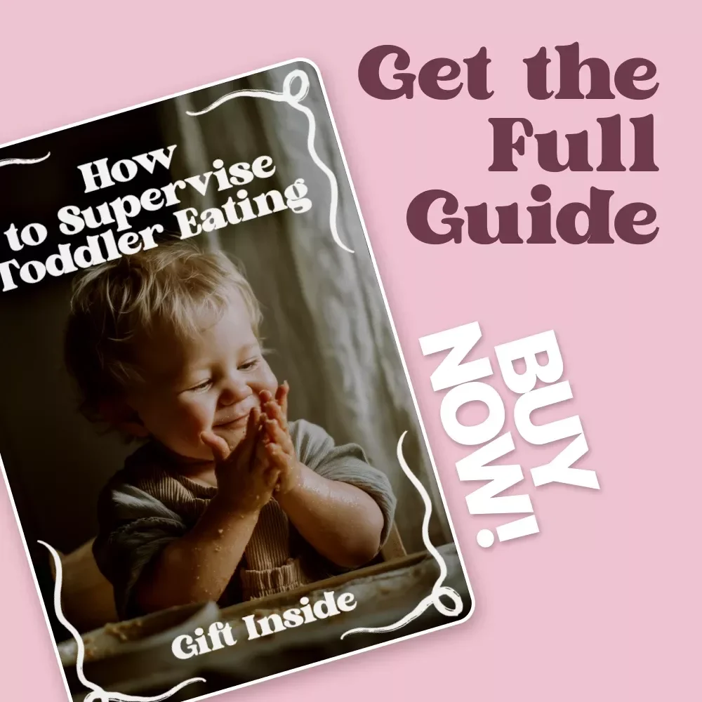 How to Supervise Toddler Eating | Practical Parenting eBook for Safe Mealtimes & Healthy Habits