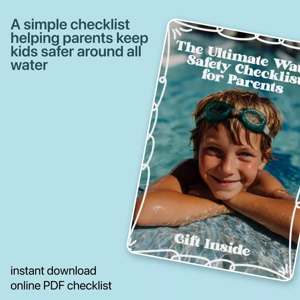 The Ultimate Water Safety Checklist for Parents | Printable Water Safety Guide for Kids | Water Safety for Kids Digital Checklist