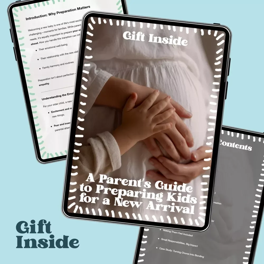 A Parent’s Guide to Preparing Kids for a New Arrival – Ebook for How to Prepare Kids for a New Sibling | Calm Transitions, Strong Sibling Bonds