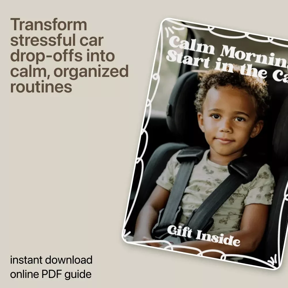 Calm Mornings Start in the Car: A Guide to Building Effective Car Drop-Off Routines for Stress-Free School Mornings