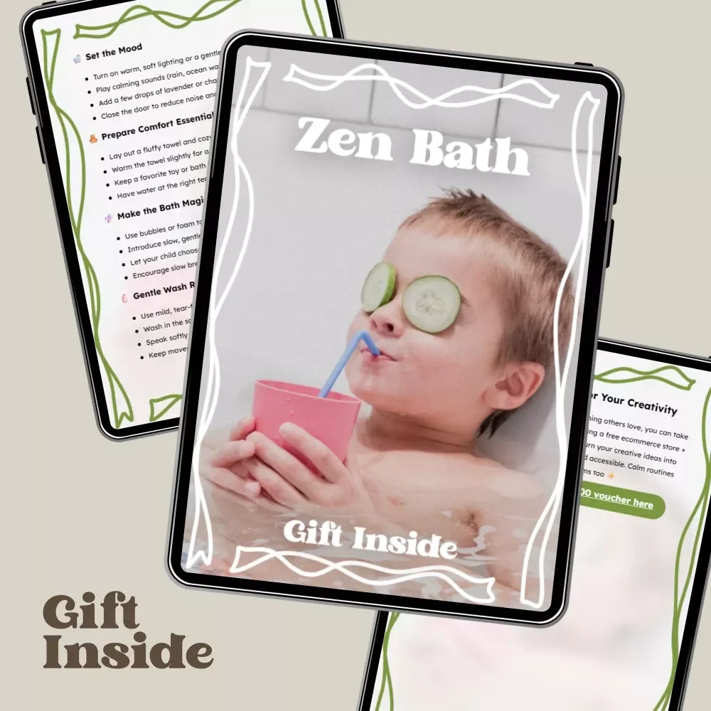 Zen Bath – Calming Bath Time Checklist for Kids | Bath Time Calming Ideas for Peaceful Bedtime Routines