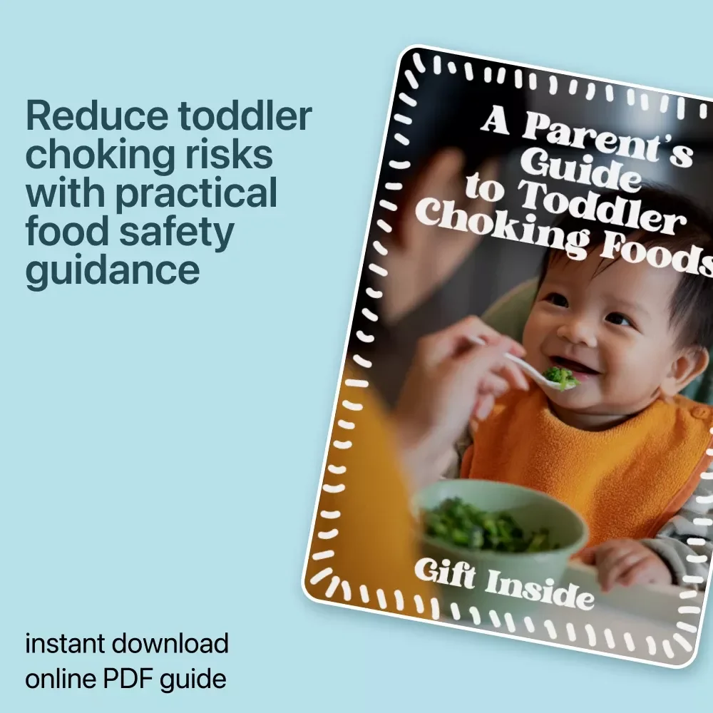 A Parent’s Guide to Toddler Choking Foods – Safety-Focused Feeding Guide for Parents | Foods That Cause Toddler Choking | Digital Download