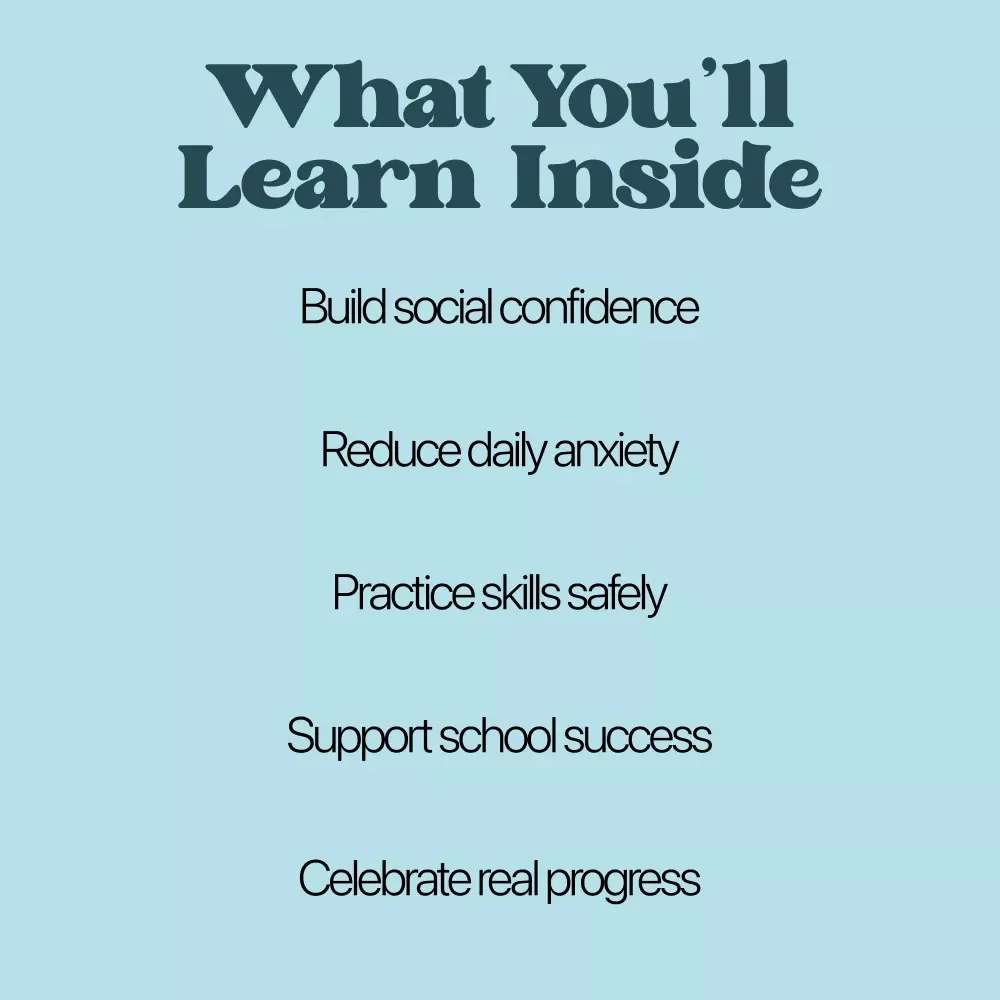 A Parent’s Guide to Helping Anxious Kids Thrive Socially | Practical Guide for Social Skills Support for Anxious Kids, Confidence Building & Friendship Skills
