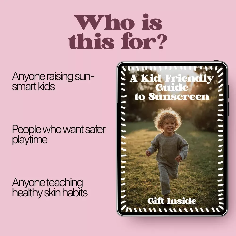 A Kid-Friendly Guide to Sunscreen | Digital Ebook for Parents & Kids | Sunscreen Basics for Kids Made Fun