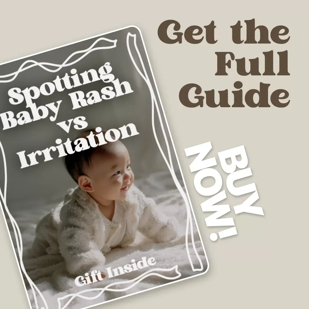 Spotting Baby Rash vs Irritation – Parent-Friendly Guide to Baby Rash vs Irritation Signs, Newborn Skin Care Help, Printable Digital Download