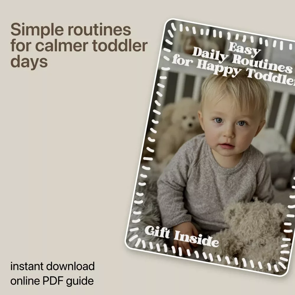 Easy Daily Routines for Happy Toddlers | Simple, Stress-Free Guide for Parents | easy daily routines for toddlers eBook