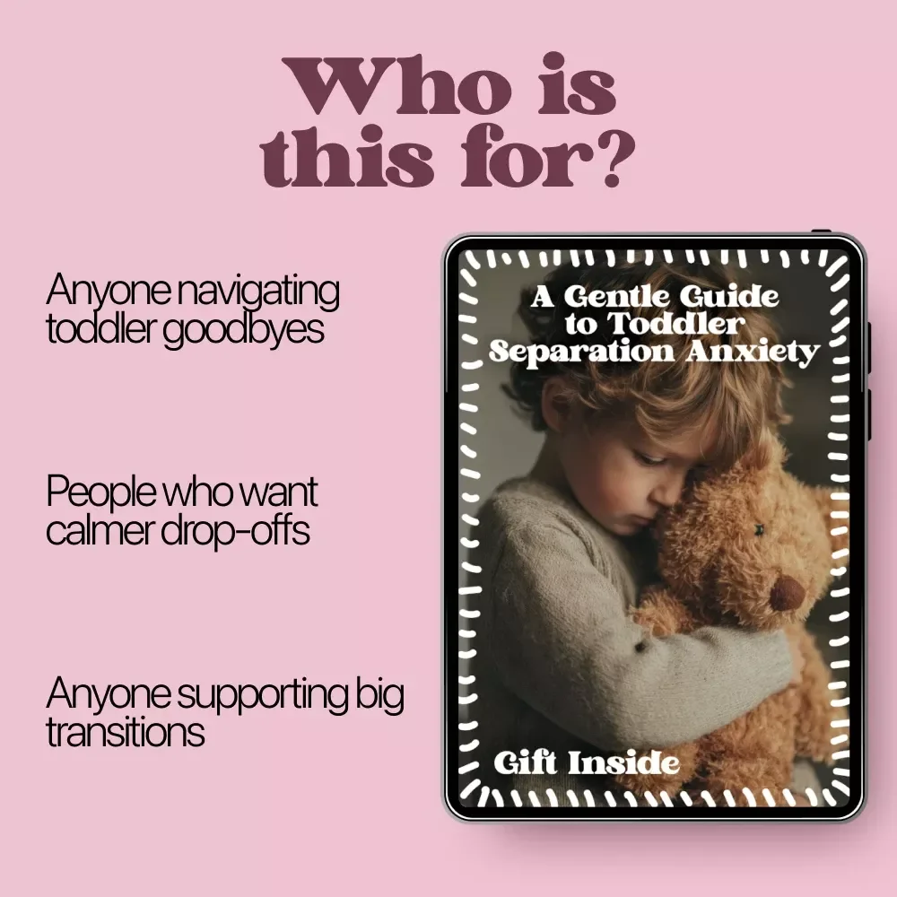 A Gentle Guide to Toddler Separation Anxiety – Calm Goodbyes, Secure Attachment & How to Manage Toddler Separation Anxiety | Parenting eBook