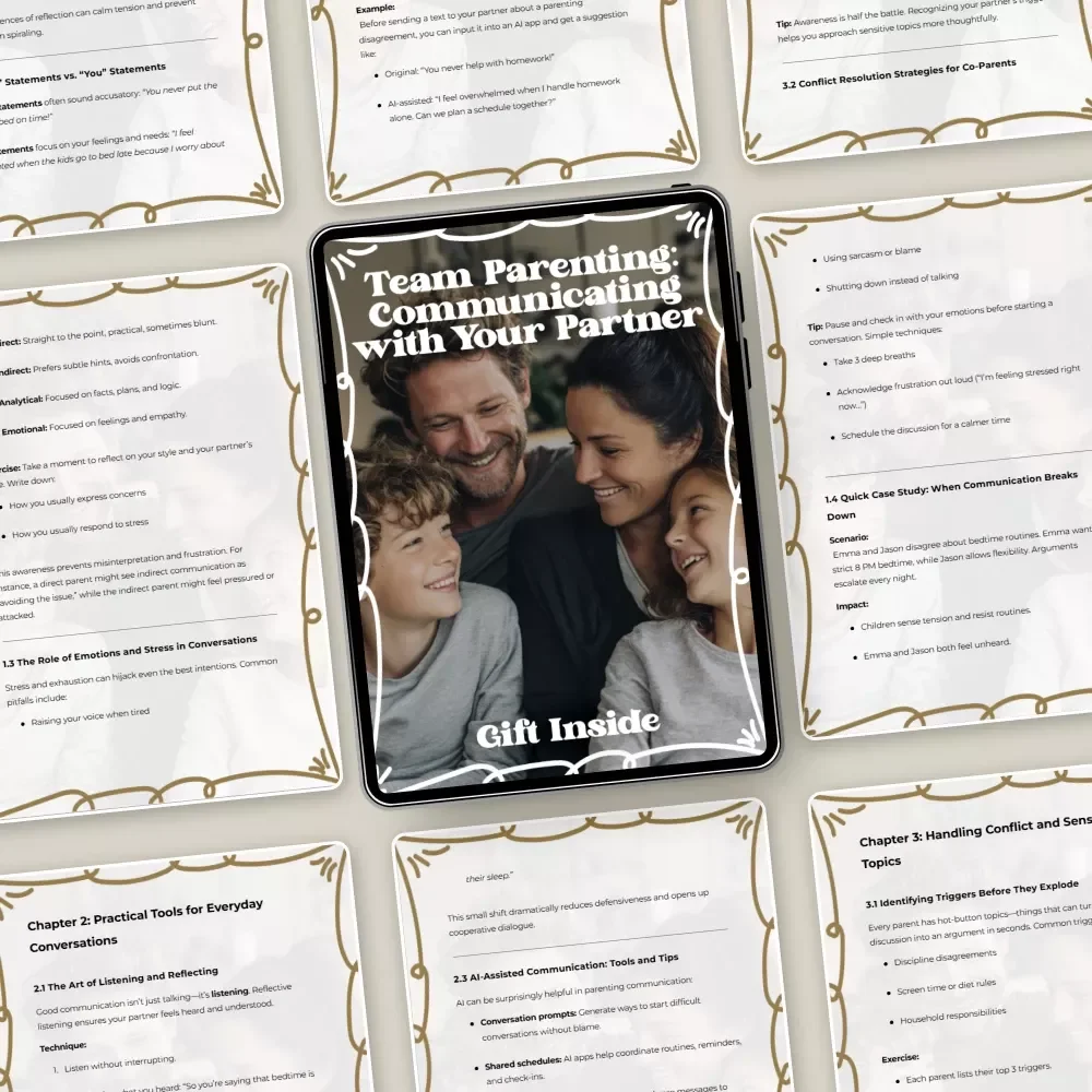 Team Parenting: Communicating with Your Partner | Practical Guide to Strong Parenting Communication with Partner