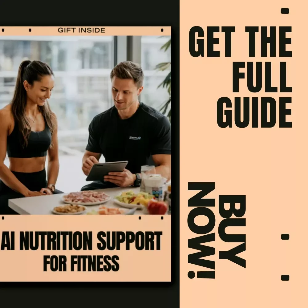 AI Nutrition Support for Fitness Guide | Smart AI Nutrition Support Fitness Planning | Digital Download for Personalized Meal & Training Optimization