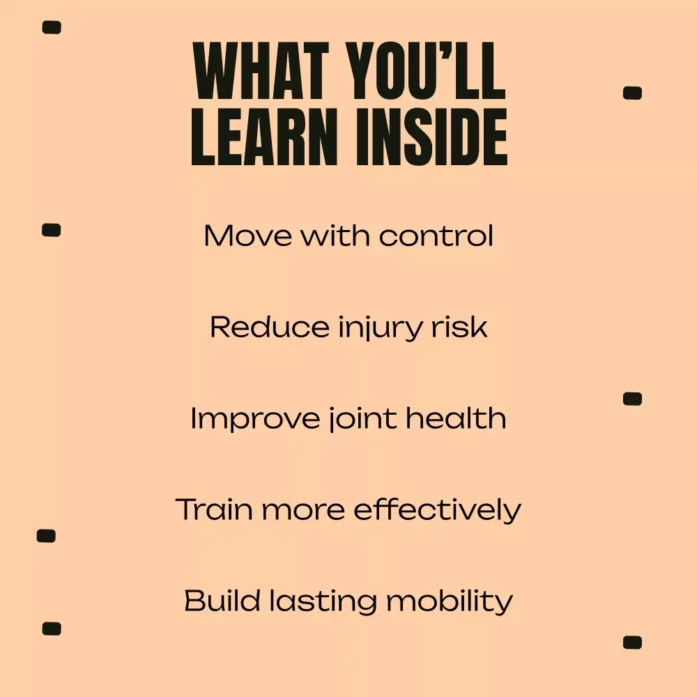 Mastering Mobility & Flexibility for Peak Performance – Athlete & Everyday Movement eBook | Mobility vs Flexibility Guide for Strength, Recovery & Injury Prevention