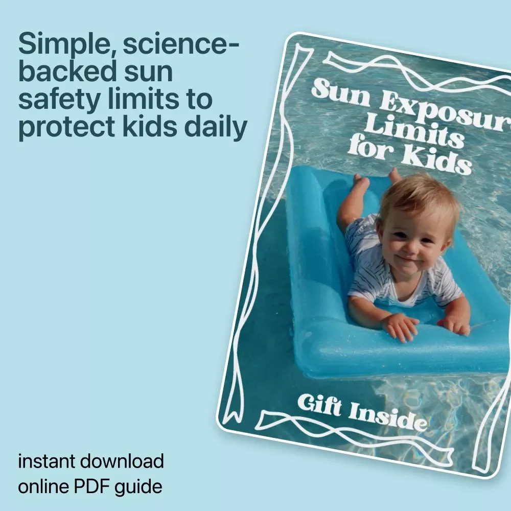 Sun Exposure Limits for Kids – Easy Parent Guide to Safe Sunshine, Age-Based Sun Exposure Limits for Kids, Practical Daily Sun Safety Tips