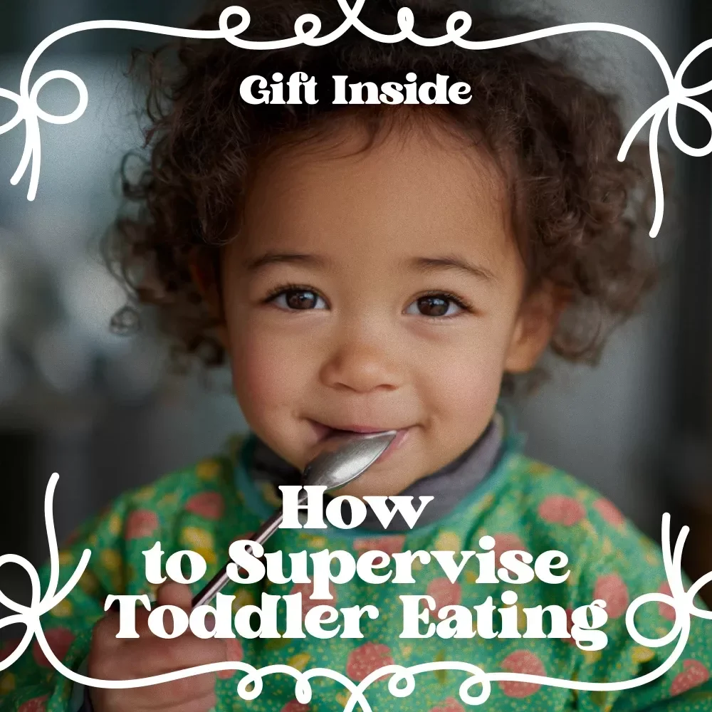 How to Supervise Toddler Eating | Practical Parenting eBook for Safe Mealtimes & Healthy Habits