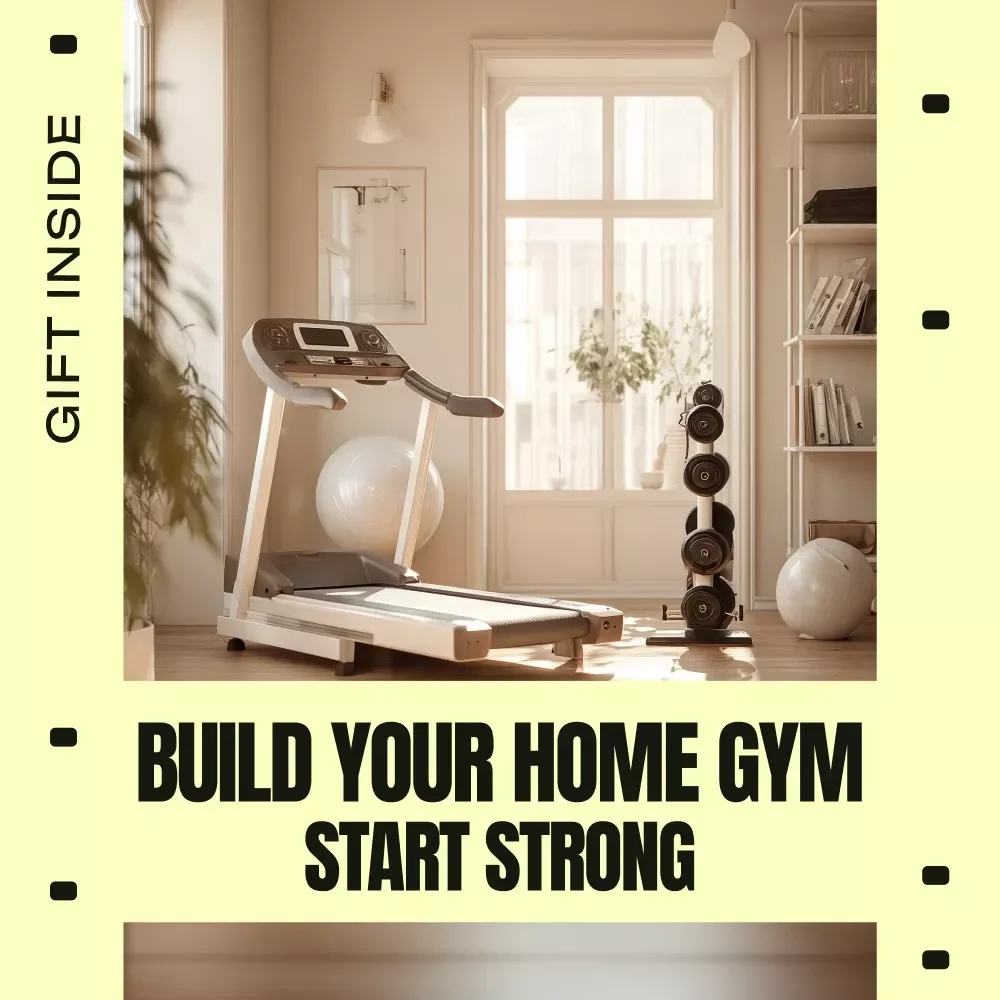 Build Your Home Gym, Start Strong | How to Build a Home Gym eBook for Beginners, Small Spaces & Smart Equipment Planning